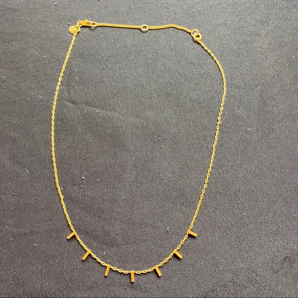 Madewell Dainty Mini Bar Necklace 20”